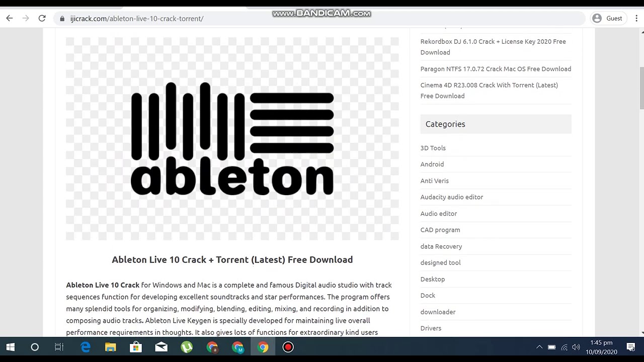 Ableton Live 10 Free Download Mac Full Version
